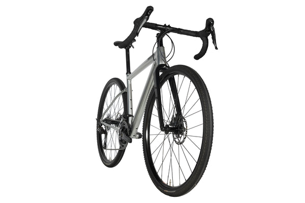 Vue diagonale du Cannondale Topstone 1 Mercury Mercury Grey