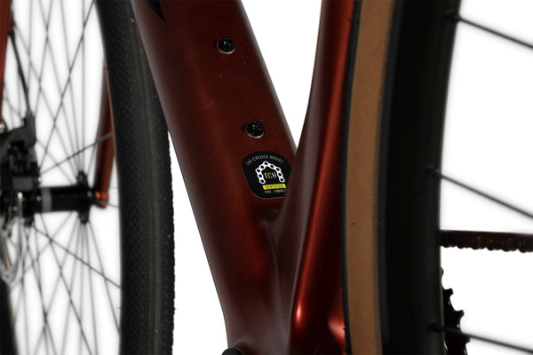 Certification The Cyclist House sur Look 765 Gravel Disc Red Dust Metallic Satin Red Dust