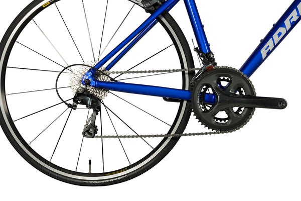 Groupe Shimano Tiagra sur Adris Asphalte Bleu Chrome