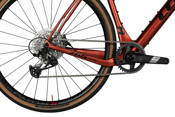 Groupe SRAM Apex sur Look 765 Gravel Disc Red Dust Metallic Satin Red Dust