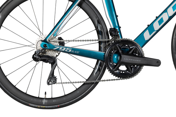 Groupe Shimano Ultegra Di2 sur Look 795 Blade Disc Blue Ultegra Di2 Blue