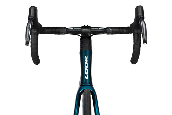 Vue frontale du Look 795 Blade Disc Blue Ultegra Di2 Blue